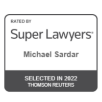 Michael Sardar - Super Lawyers 2022