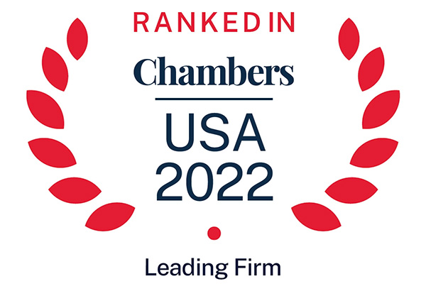 Chambers & Partners: 2022 Best Firm Award