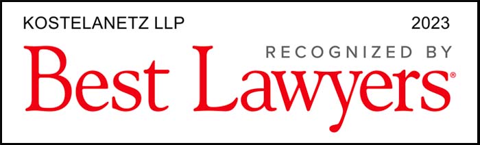 2013 Kostelanetz Law: Best Lawyers